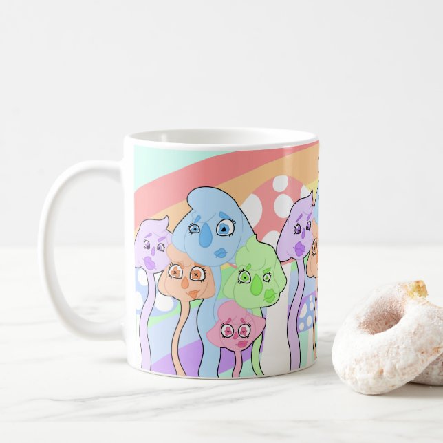 Cute Colorful Creates Kaffemugg (Med munk)