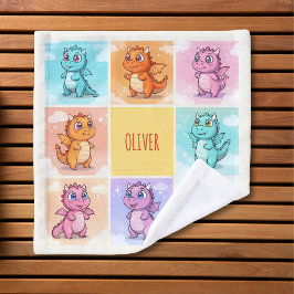 Cute Colorful Dragon Doodles