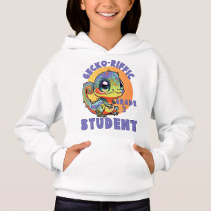 Cute Colorful Gecko School Year Namn Gecko riffic T Shirt