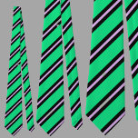 Cute Colorful Grönt Rand Mönster Slips<br><div class="desc">Den söta färgade Grönten Rand Mönster necktie är en perfekt gåva till jul och födelsedagar.</div>