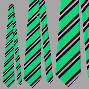 Cute Colorful Grönt Rand Mönster Slips
