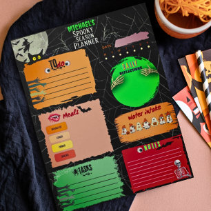 Cute Colorful Halloween-utskrivbar för barn Inbjudningar