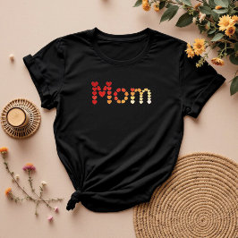 Cute Colorful Hearts | Sentimental Mamma Life T Shirt