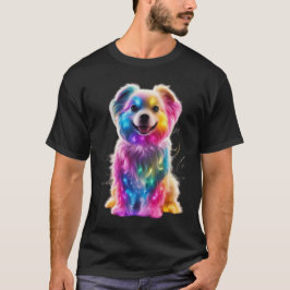 Cute Colorful Hund T Shirt
