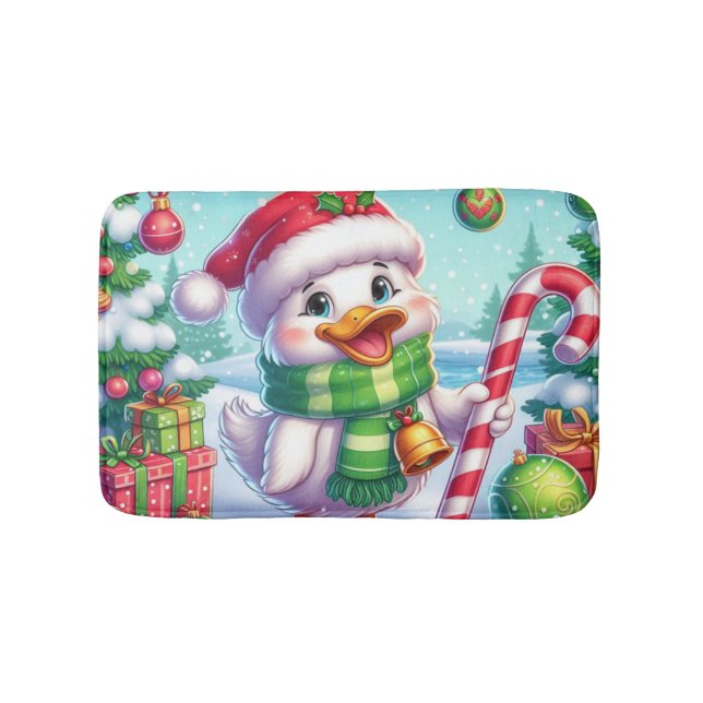 Cute Colorful jul anka Badrumsmatta (Framsidan)