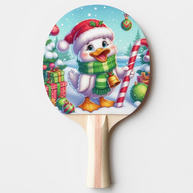 Cute Colorful jul anka Pingisracket (Framsidan)
