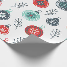 Cute Colorful jul Bollar Mönster