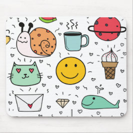 Cute Colorful Kids Leksak Doodle Musmatta