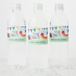 Cute Colorful Kryp Juice kryp Party Vattenflaskor Etikett