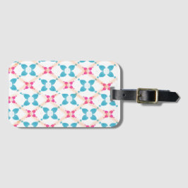 Cute Colorful-mönstrad Bagagebricka