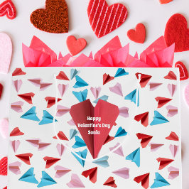Cute Colorful Papper Airplane,Anpassningsbar Alla