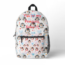 Cute & Colorful Penguin Kärlek