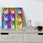 Cute Colorful Porträtt of JRT in pop art stil Poster<br><div class="desc">JRT-porträtt i popart stil är ett utmärkt val för Jack Russell skräcker älskare. Den här popkonsten stil porträtt är ett underbart presentval för hund,  pappa eller popkonst älskare. Det kännetecknas av ett starkt färg i en stor palett och dess söta utformning passar in i en modern livsstil.</div>