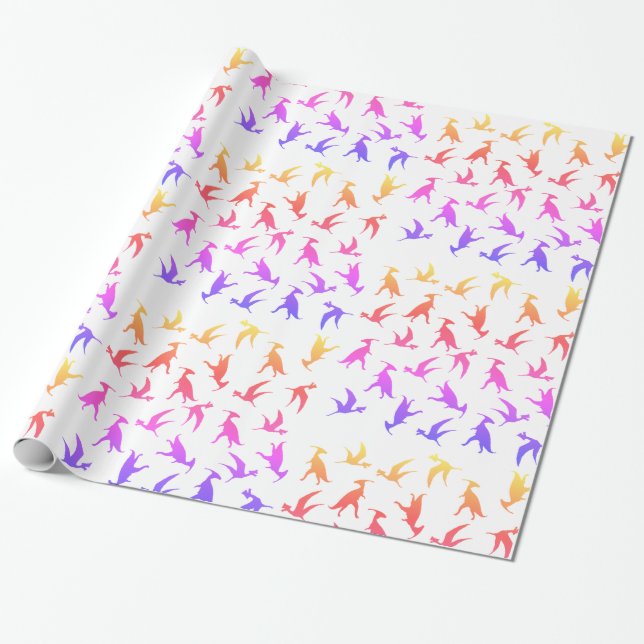 Cute Colorful Presentpapper (Utrullad)