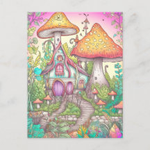 Cute Colorful Psychedelic Svamp Art