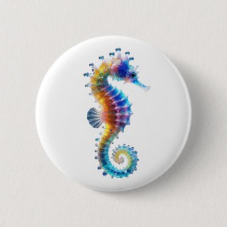 Cute Colorful Seahorses Knapp