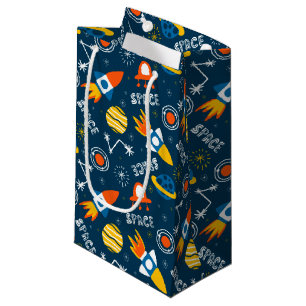 Cute Colorful Space Äventyr Mönster