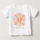 Cute Colorful Sunshine 1:a födelsedagsdagen Person T Shirt (Framsida)