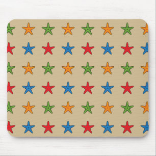 Cute Colorful Tecknad Starfish Set Musmatta