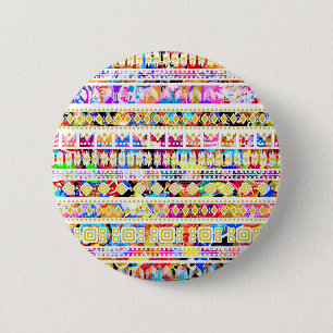 Cute colororbal aztec mönster OtterBox samsun Knapp