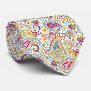 Cute colororent paisley mönster tabellecloth slips
