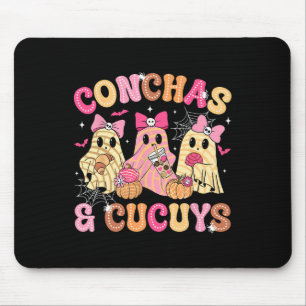 Cute Conchas och Cucuys Ghost funny mexikan Hallow Musmatta
