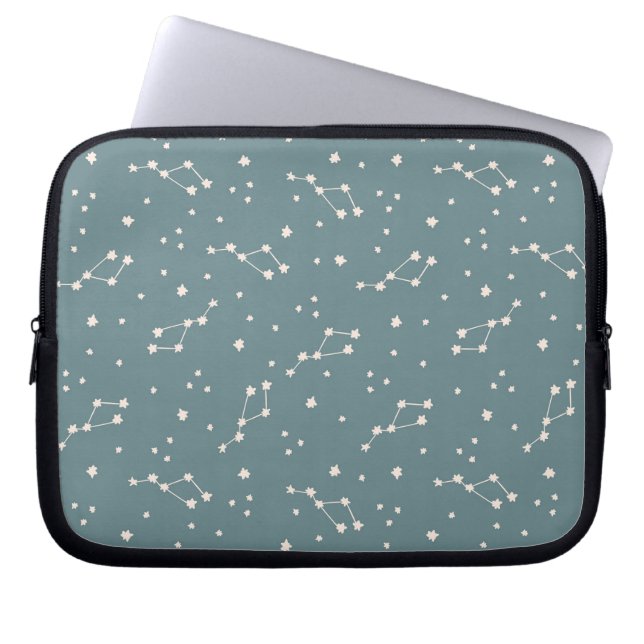 Cute Constellation Himlar Mönster Laptop Fodral (Framsidan)