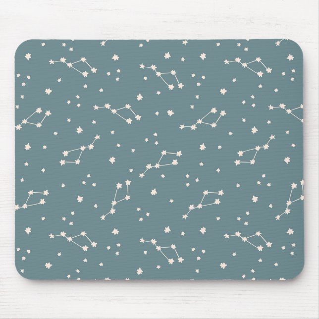 Cute Constellation Himlar Mönster Musmatta (Framsidan)