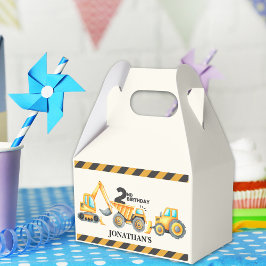 Cute Construction Birthday Party 2nd Years Presentaskar