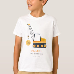 Cute Construction Crane Fordon, oavsett ålder T Shirt