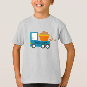 Cute Construction Lastbil Namn T Shirt
