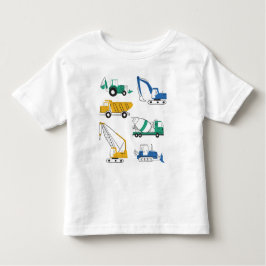 Cute Construction Lastbilar Shirt T