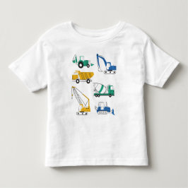 Cute Construction Lastbilar Shirt T Shirt