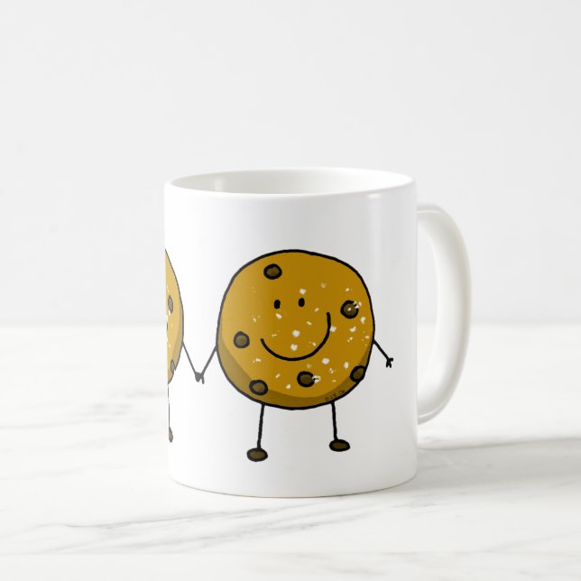 Cute Cookie Best Friends Kaffemugg (Framsida höger)