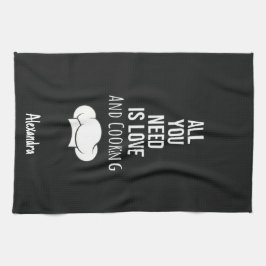 Cute Cooking Gifts Chefs Cooks Personalized Custom Kökshandduk