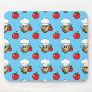 Cute Cooking Uggla Tecknad Musmatta