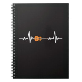 Cute Cool Guitar Notebook Music Musical Guitarist Anteckningsbok