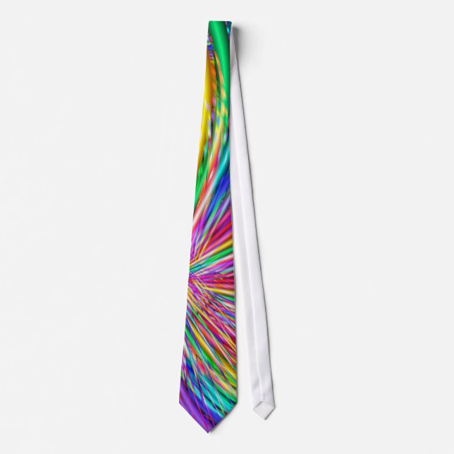 Cute Coola Abstrakt Mönster ’Rainbow Swirl’ Slips (Framsida)