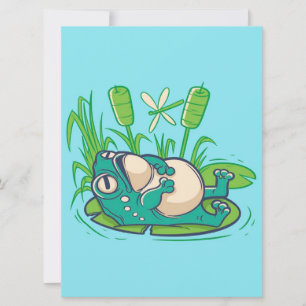 Cute Coola Peace Frog Gift Frog for Birthday