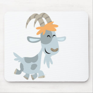 Cute Coola Tecknad Goat Mousepad Musmatta