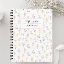 Cute Coquette Blommönster Spiral