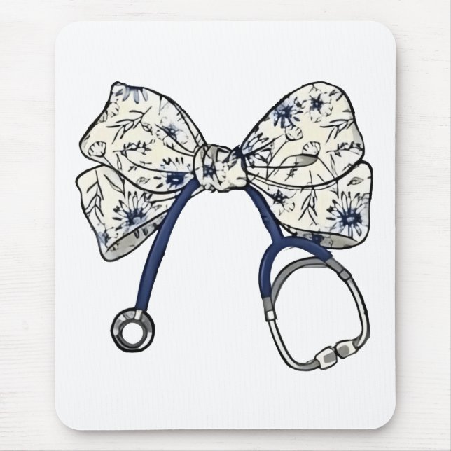 Cute Coquette Bow Coquette Bow Nurse Nursing Musmatta (Framsidan)
