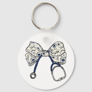 Cute Coquette Bow Coquette Bow Nurse Nursing Nyckelring