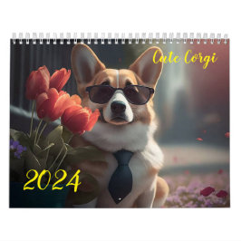 Cute Corgi. 2024 Kalender