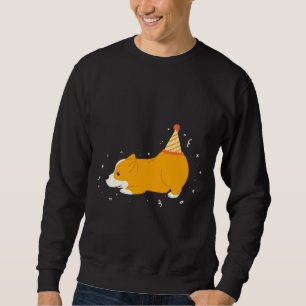 Cute Corgi 546 Lång Ärmad Tröja