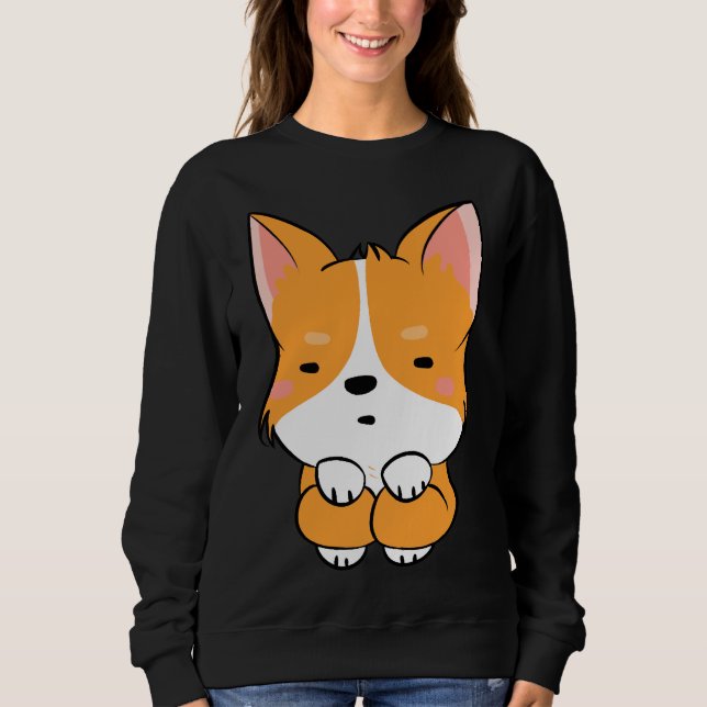 Cute Corgi 740 T Shirt (Framsida)