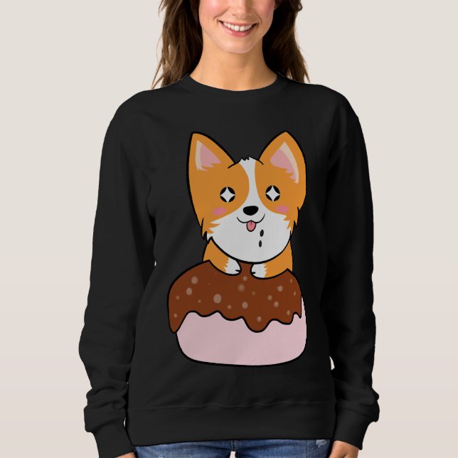 Cute Corgi 742 T Shirt (Framsida)