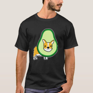 Cute Corgi And Avocado Corgi Idea Paleo T Shirt