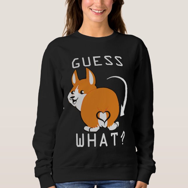 Cute Corgi Butt Essential T Shirt (Framsida)
