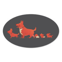 Cute Corgi Hund Family - Baby Quote Baby Bib
